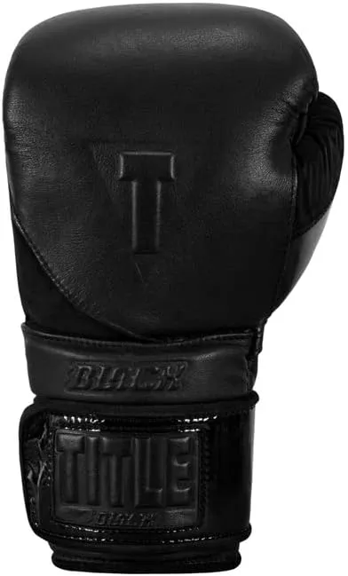 TITLE Boxing Black Heavy Bag Gloves 2.0 - Boxing Gloves, Punching Bag Gloves, Kickboxing Gloves, Punching Gloves, Heavy Bag Gloves, Boxing Gloves, Men Boxing Gloves, Women Boxing Equipment