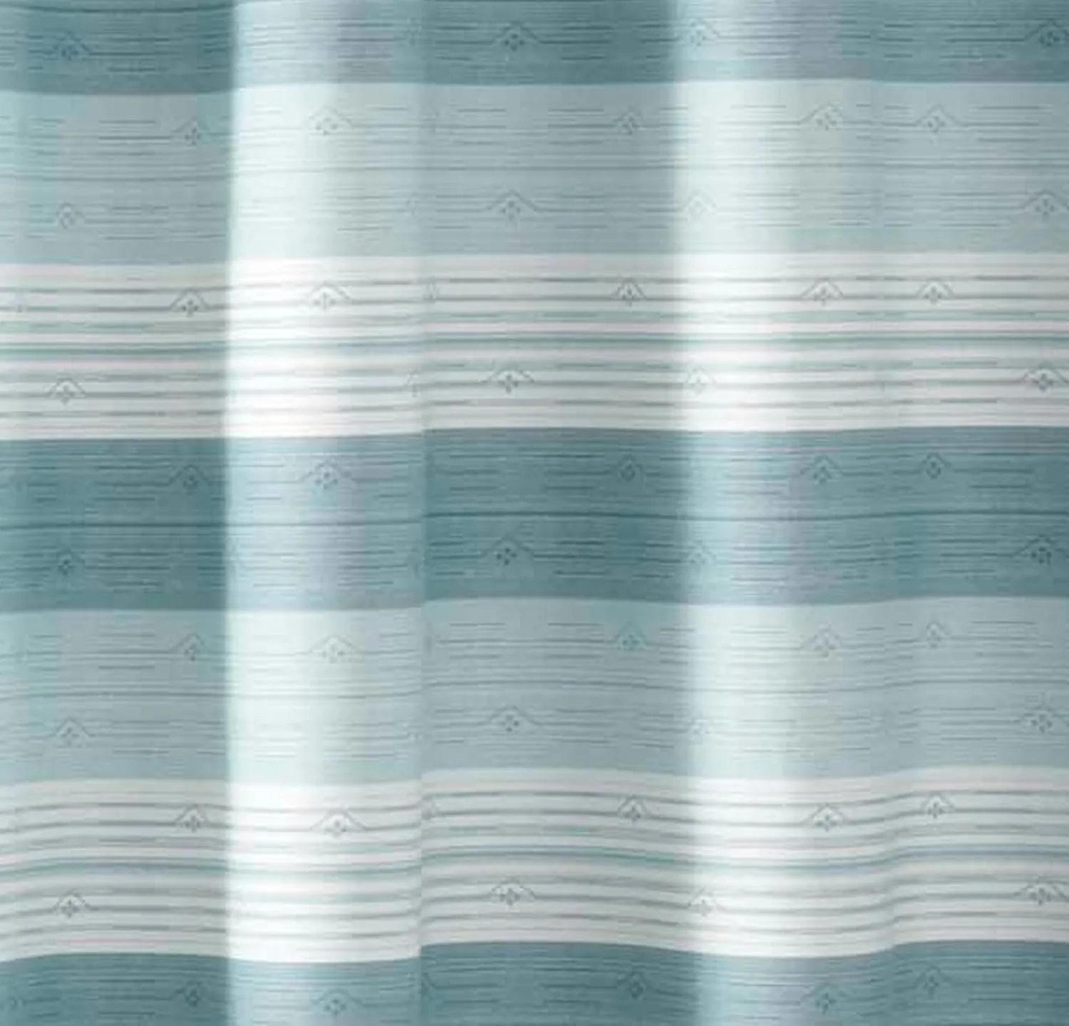 Tommy Bahama - Fabric Shower Curtain, Stylish Striped Bathroom Decor, Hook Holes Top (Hula Beach Blue, 72" x 72")