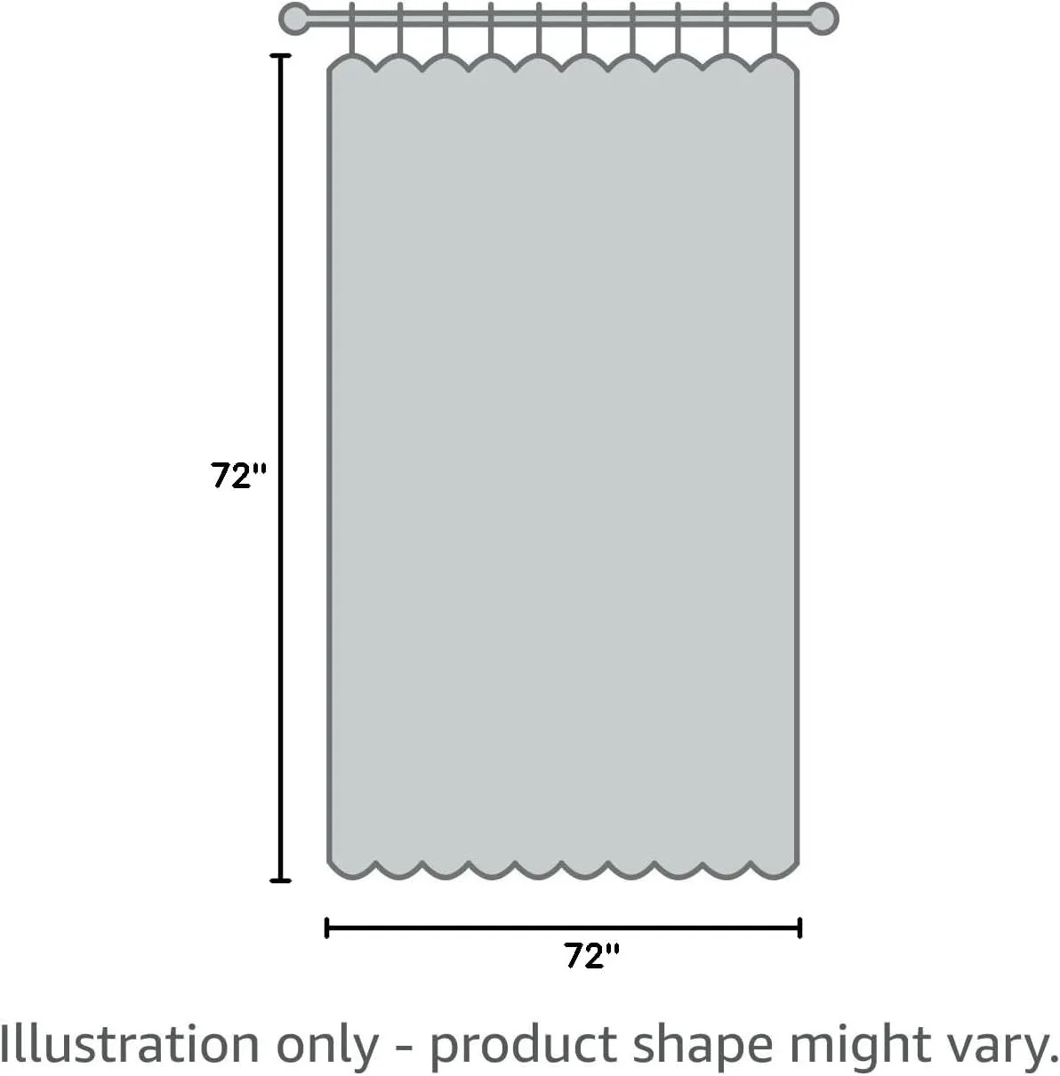 Tommy Bahama - Fabric Shower Curtain, Stylish Striped Bathroom Decor, Hook Holes Top (Hula Beach Blue, 72" x 72")