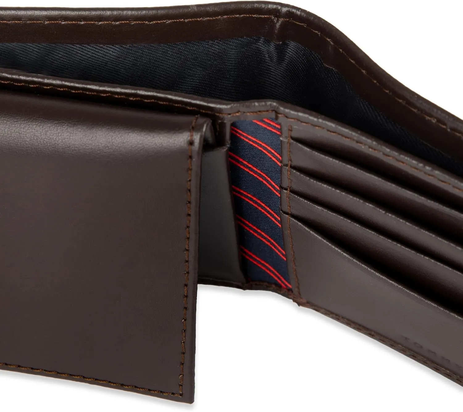 Tommy Hilfiger Men's Classic Bifold Wallet with ID Window and Multiple Card Slots