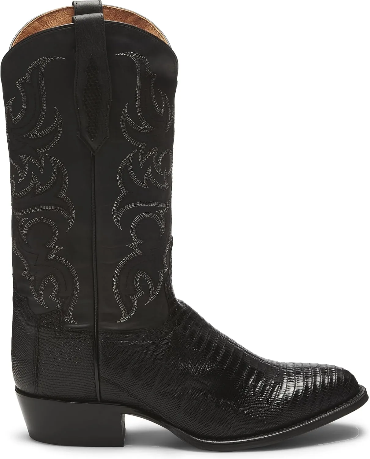 Tony Lama Men's Nacogdoches 13" Teju Lizard Western Boot