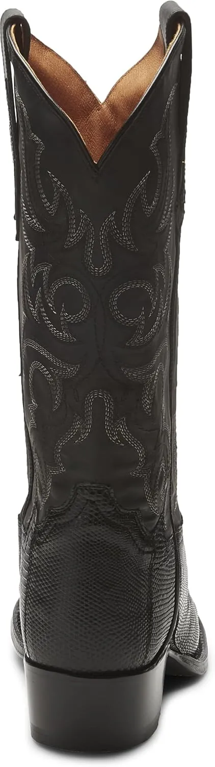 Tony Lama Men's Nacogdoches 13" Teju Lizard Western Boot