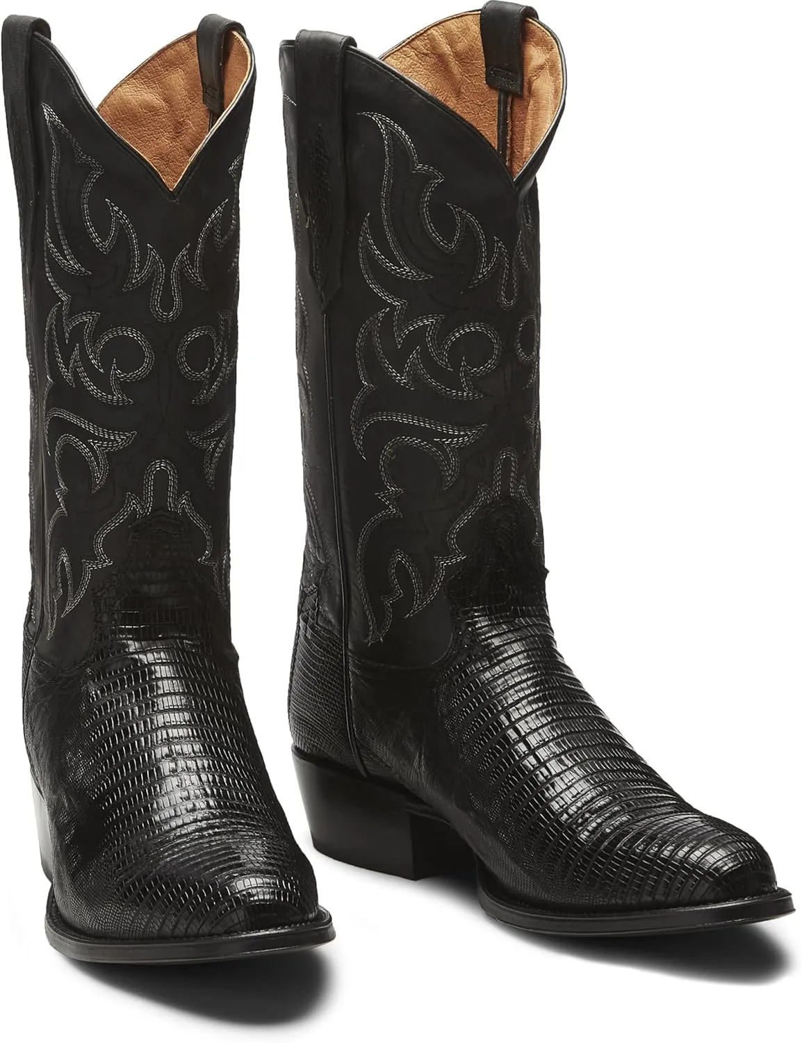Tony Lama Men's Nacogdoches 13" Teju Lizard Western Boot