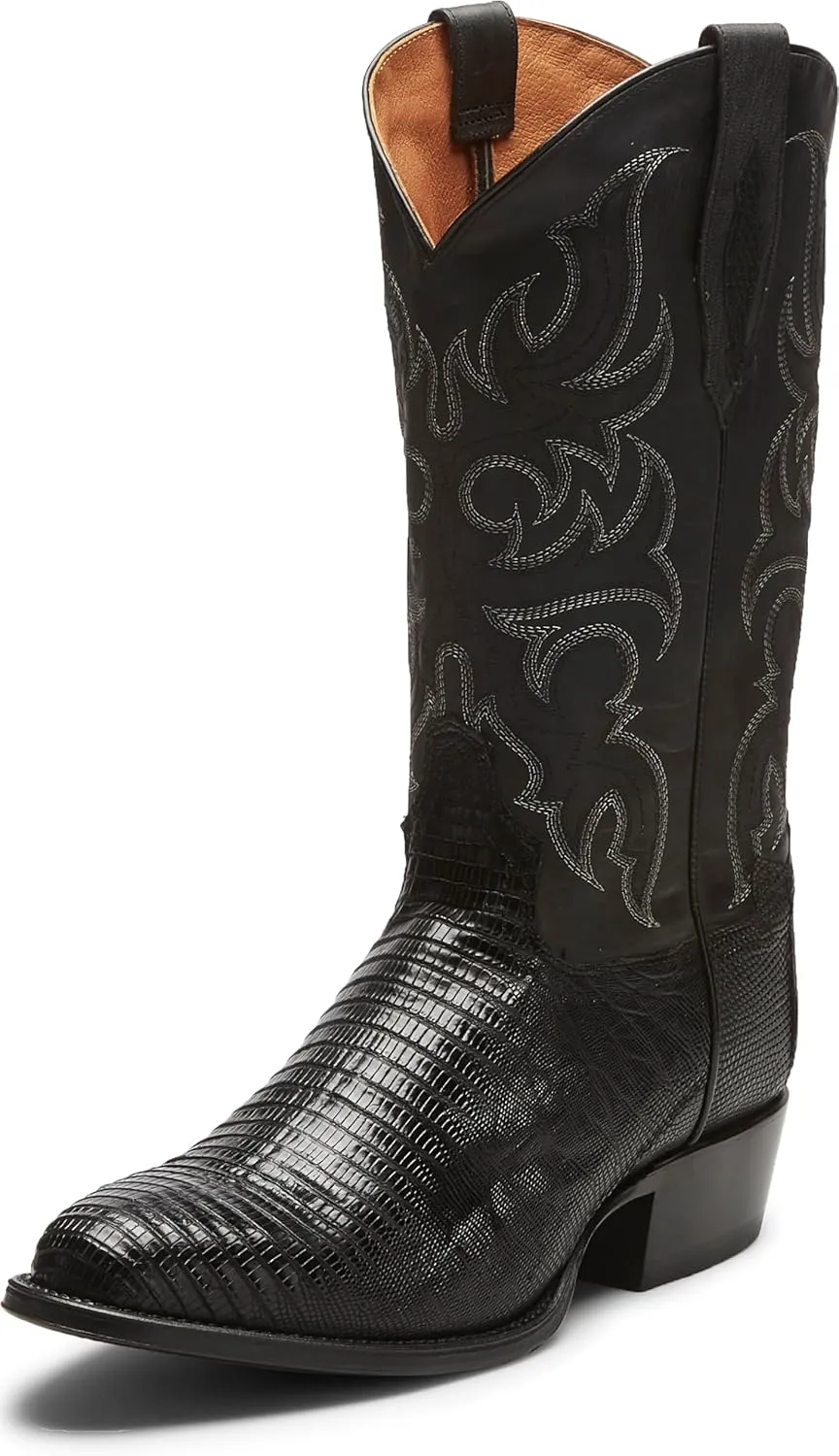Tony Lama Men's Nacogdoches 13" Teju Lizard Western Boot