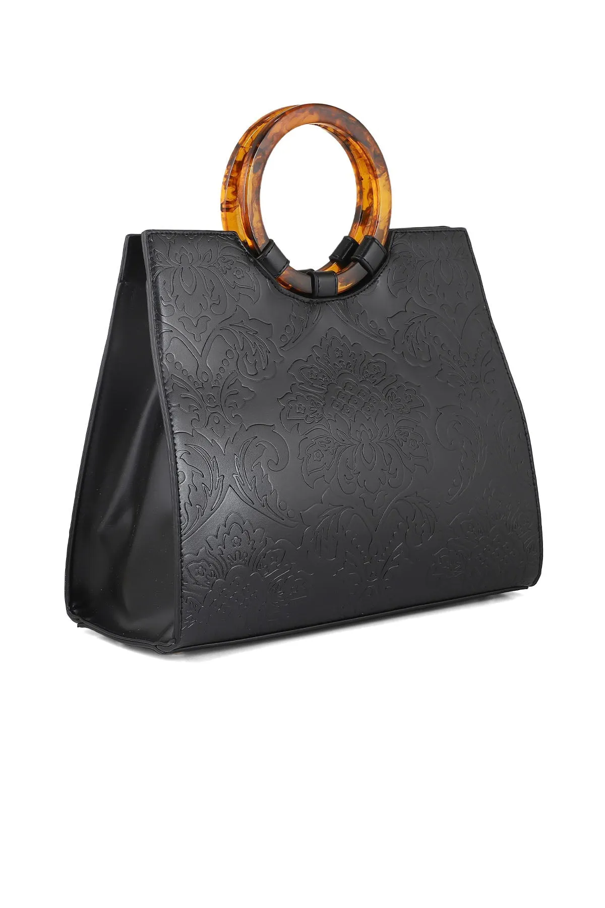 Top Handle Hand Bags B14997-Black