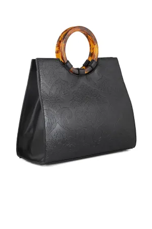 Top Handle Hand Bags B14997-Black