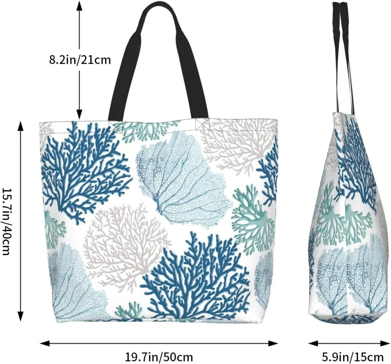 Tote Bag for Women,Large Beach Bag Reusable Grocery Bags Casual Shoulder Bag Handbags for Shopping Travel Work
