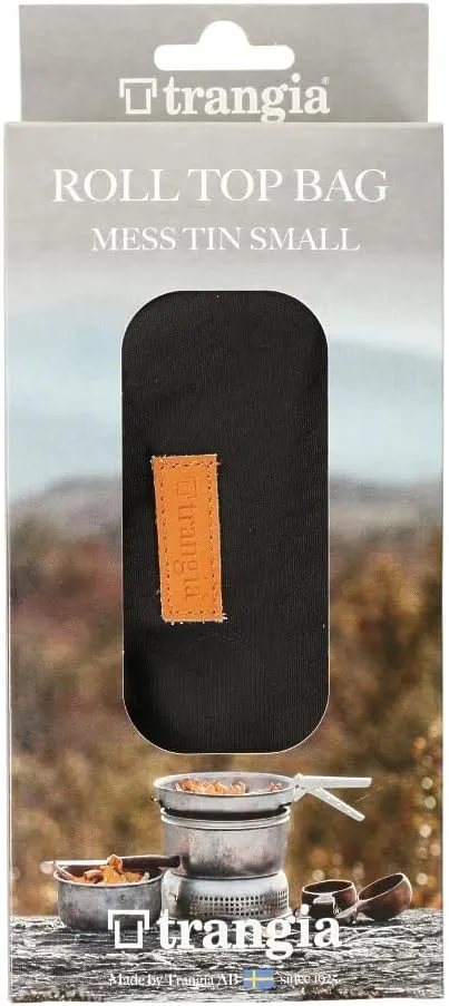 Trangia Black Small Roll Top Mess Tin Case