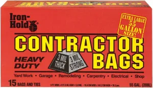 Trash Bag Contr55gl 15ct