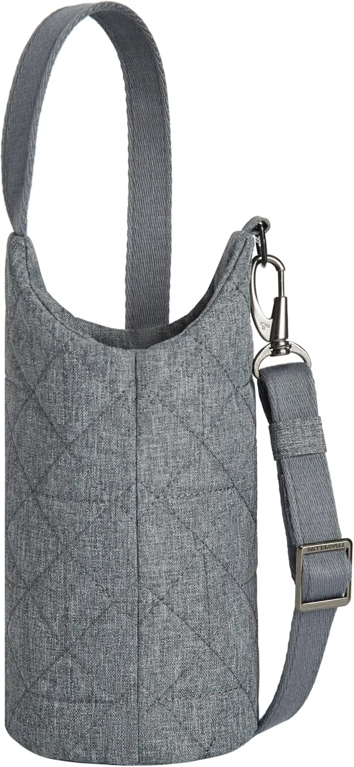 Travelon Anti-Theft Boho Insulated Water Bottle Tote