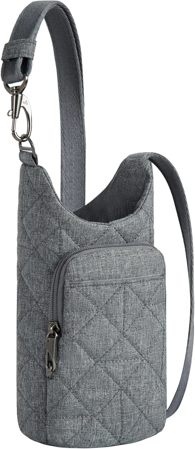 Travelon Anti-Theft Boho Insulated Water Bottle Tote