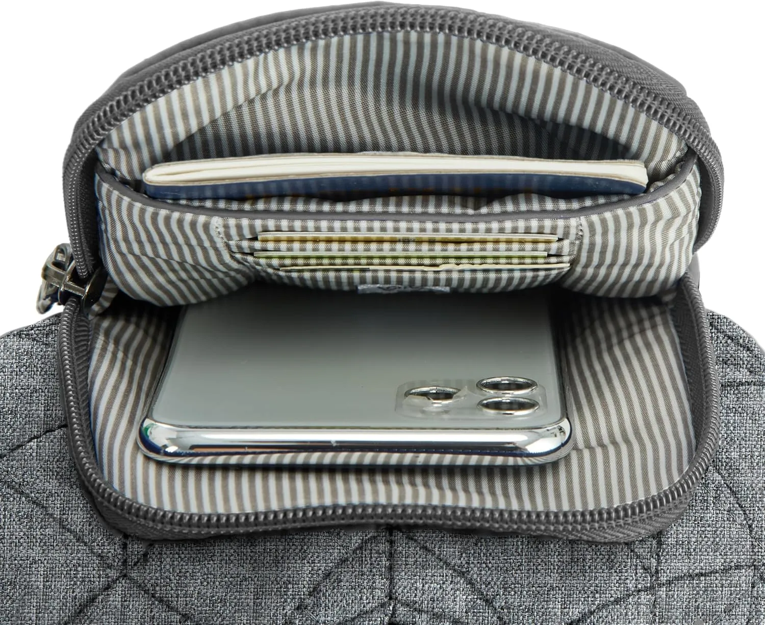 Travelon Anti-Theft Boho Insulated Water Bottle Tote