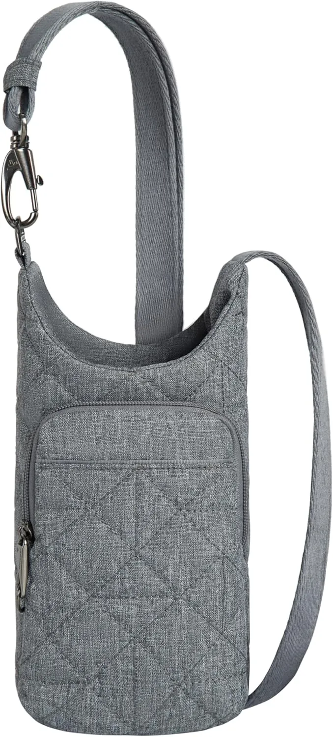 Travelon Anti-Theft Boho Insulated Water Bottle Tote