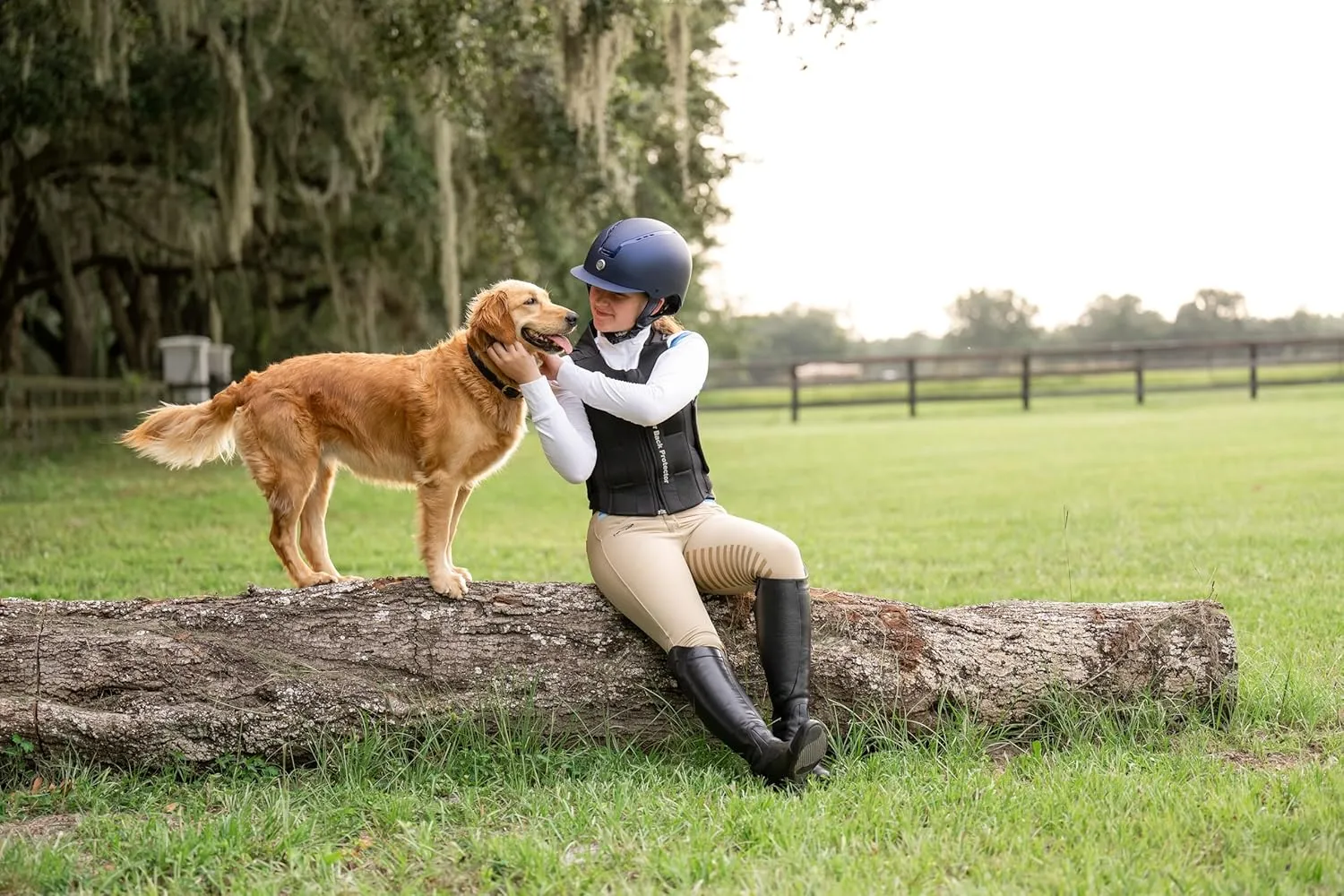 TuffRider Equestrian Riding Helmet with Mesh Helmet Bag with Assorted Color
