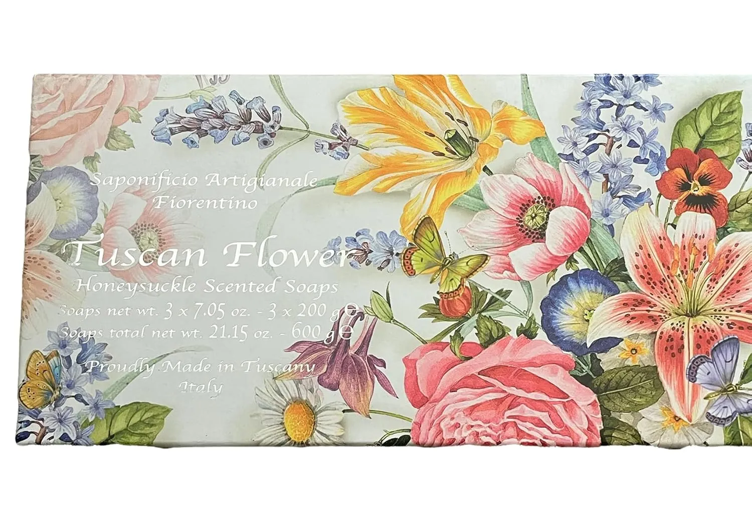 Tuscan Bouquet Soap Set From Italy