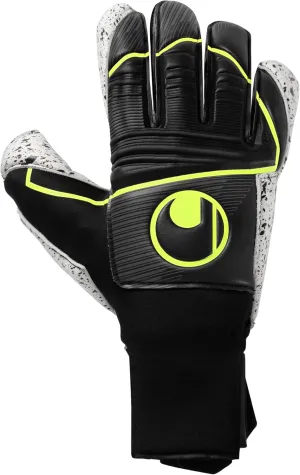 uhlsport Supergrip  Flex Frame Carbon Goalkeeper Gloves Size 11, Black