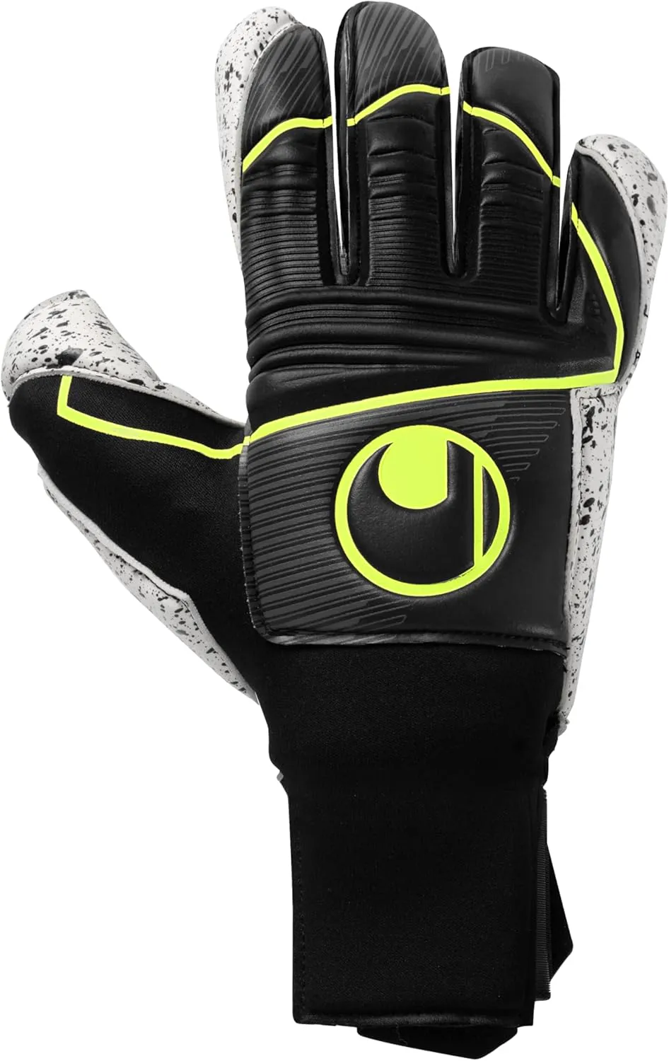 uhlsport Supergrip  Flex Frame Carbon Goalkeeper Gloves Size 11, Black