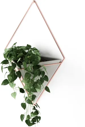 Umbra Trigg Hanging Planter, Large, Copper