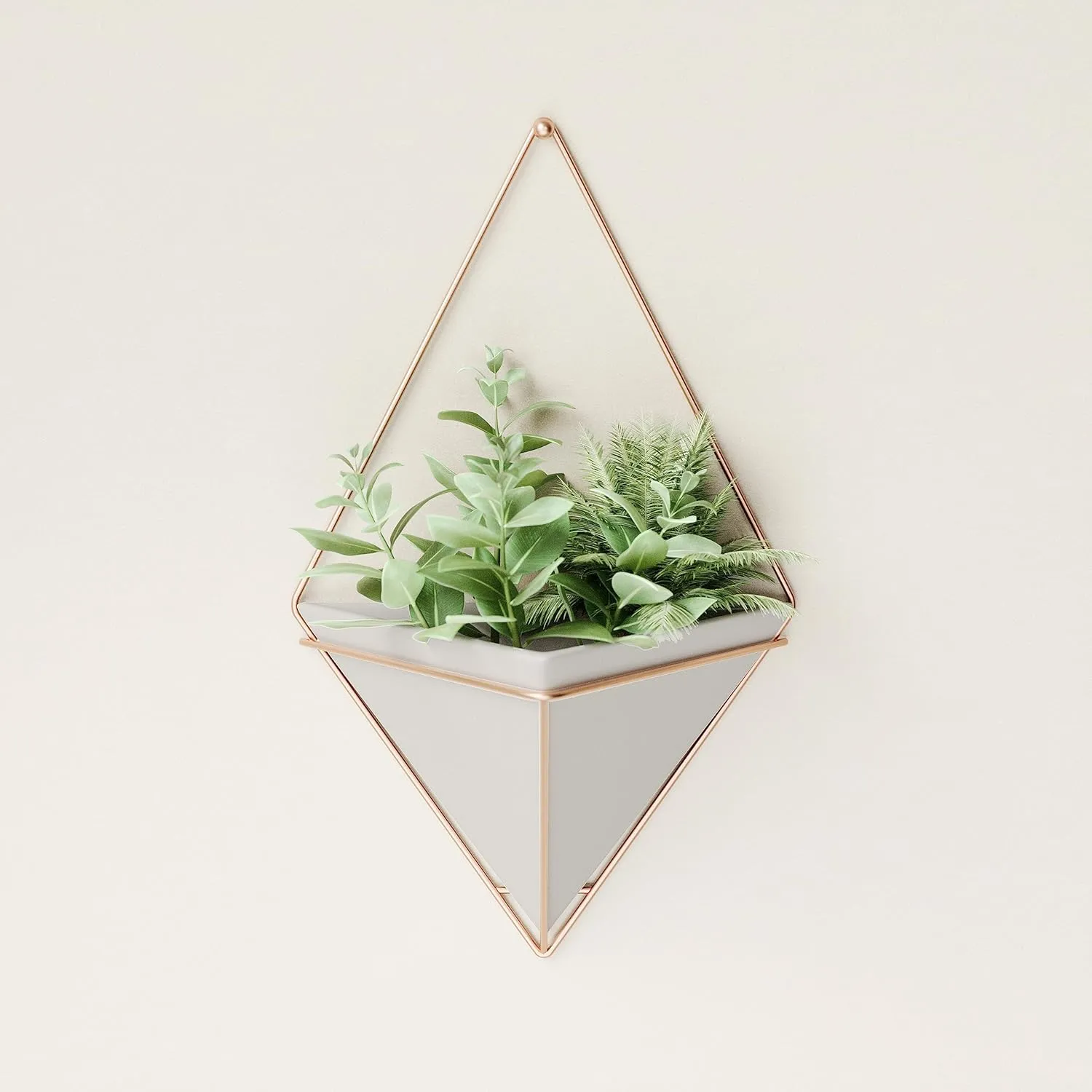 Umbra Trigg Hanging Planter, Large, Copper