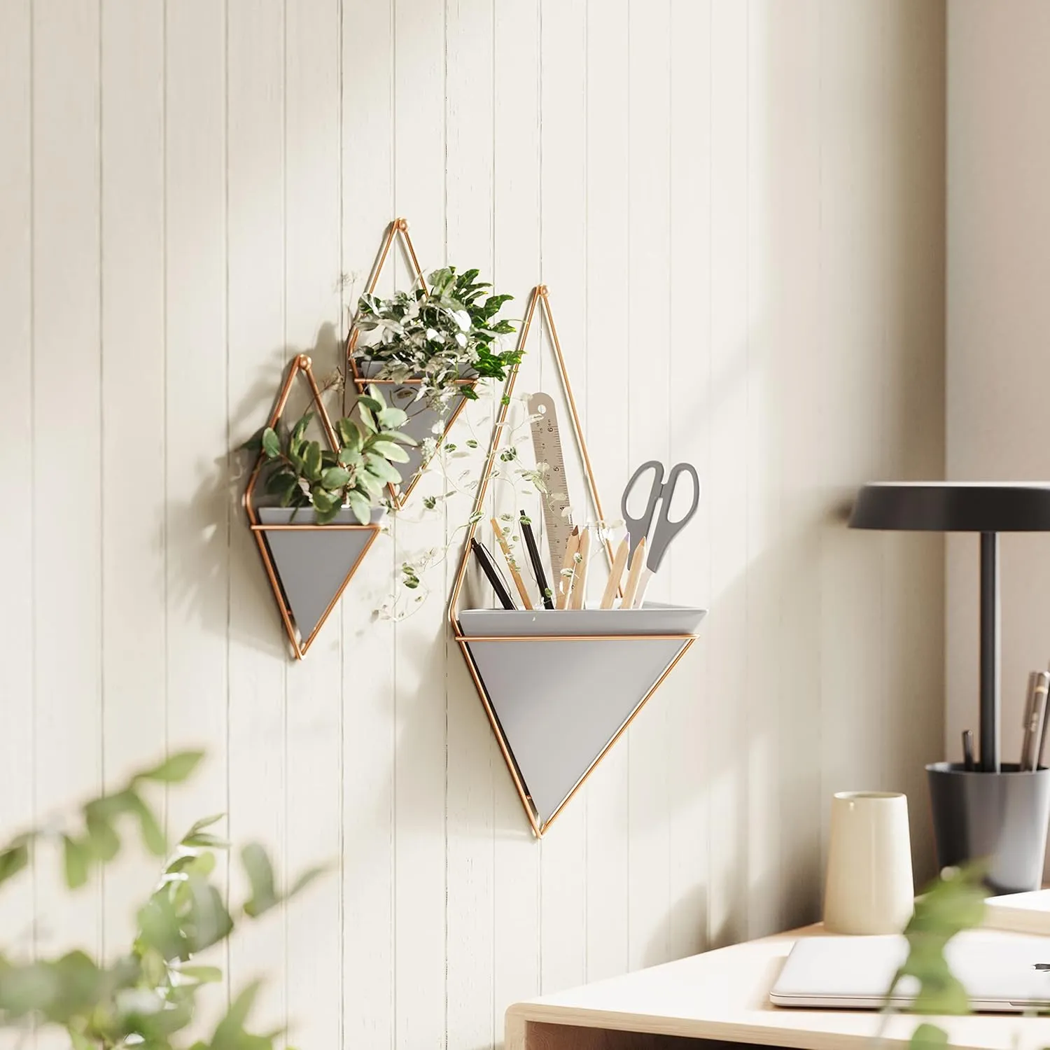 Umbra Trigg Hanging Planter, Large, Copper