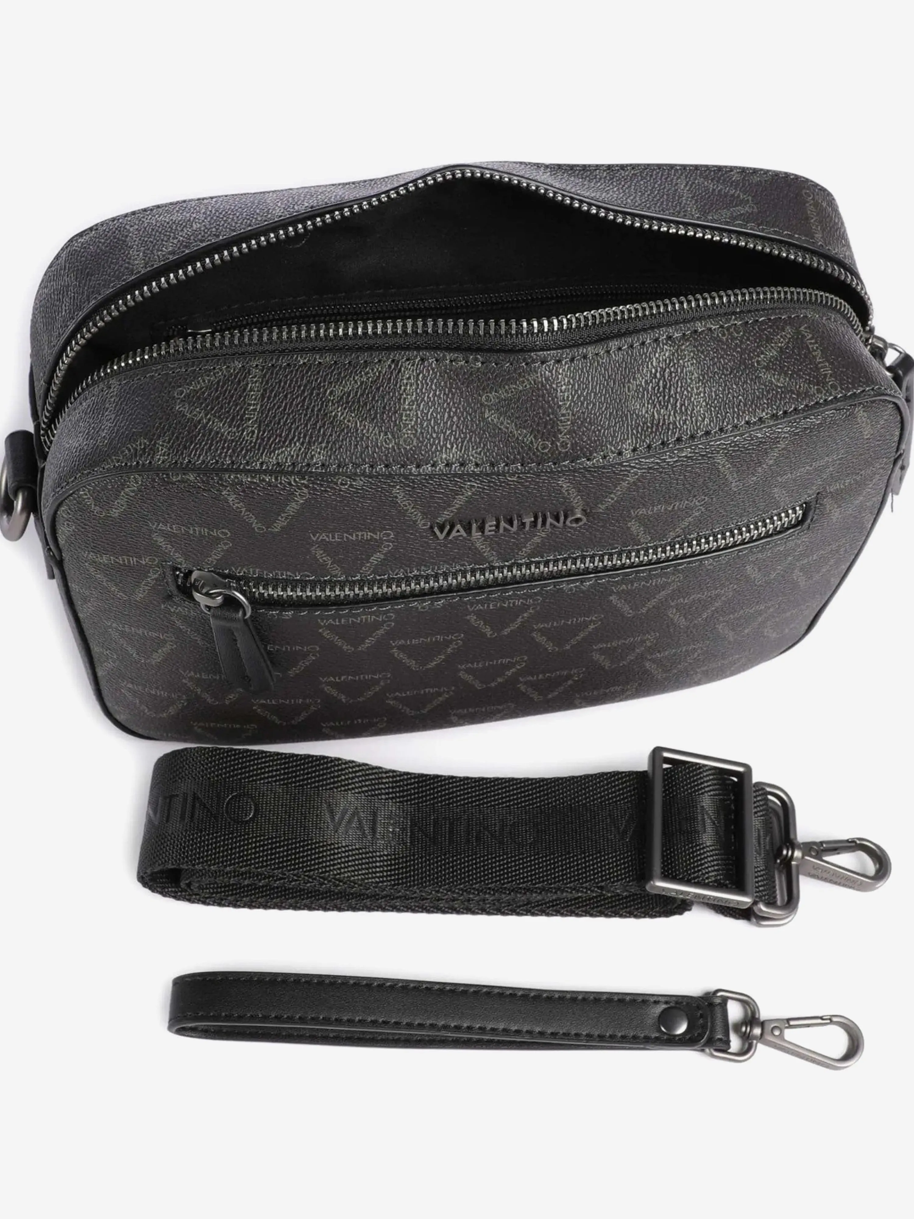 Valentino Delta Crossbody Bag in Black (24cm)