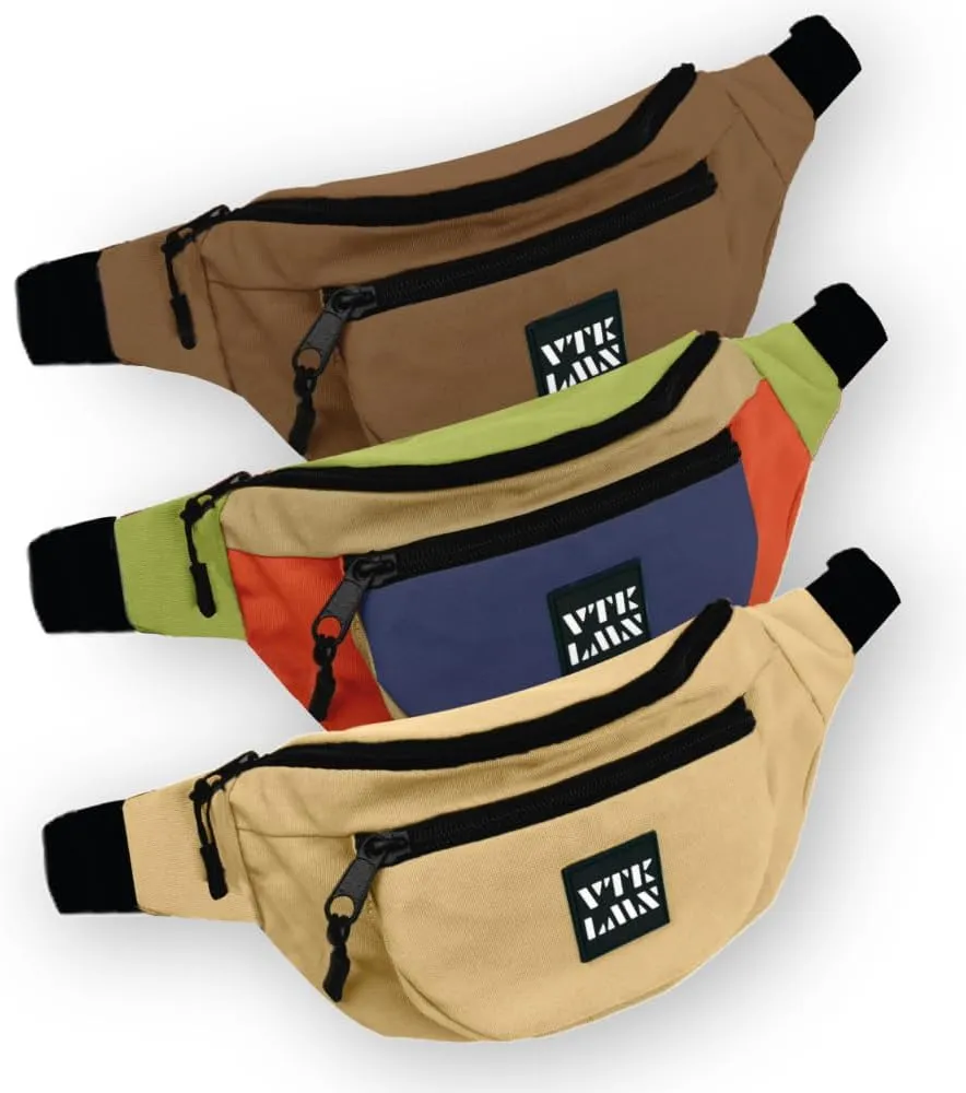 Vatkalimon Fanny Pack Set. Unisex Bum Bag, Men's Crossbody Bag With Adjustable Strap, Sling Bag for Men, Fanny Pack for Women Multicolored Bags