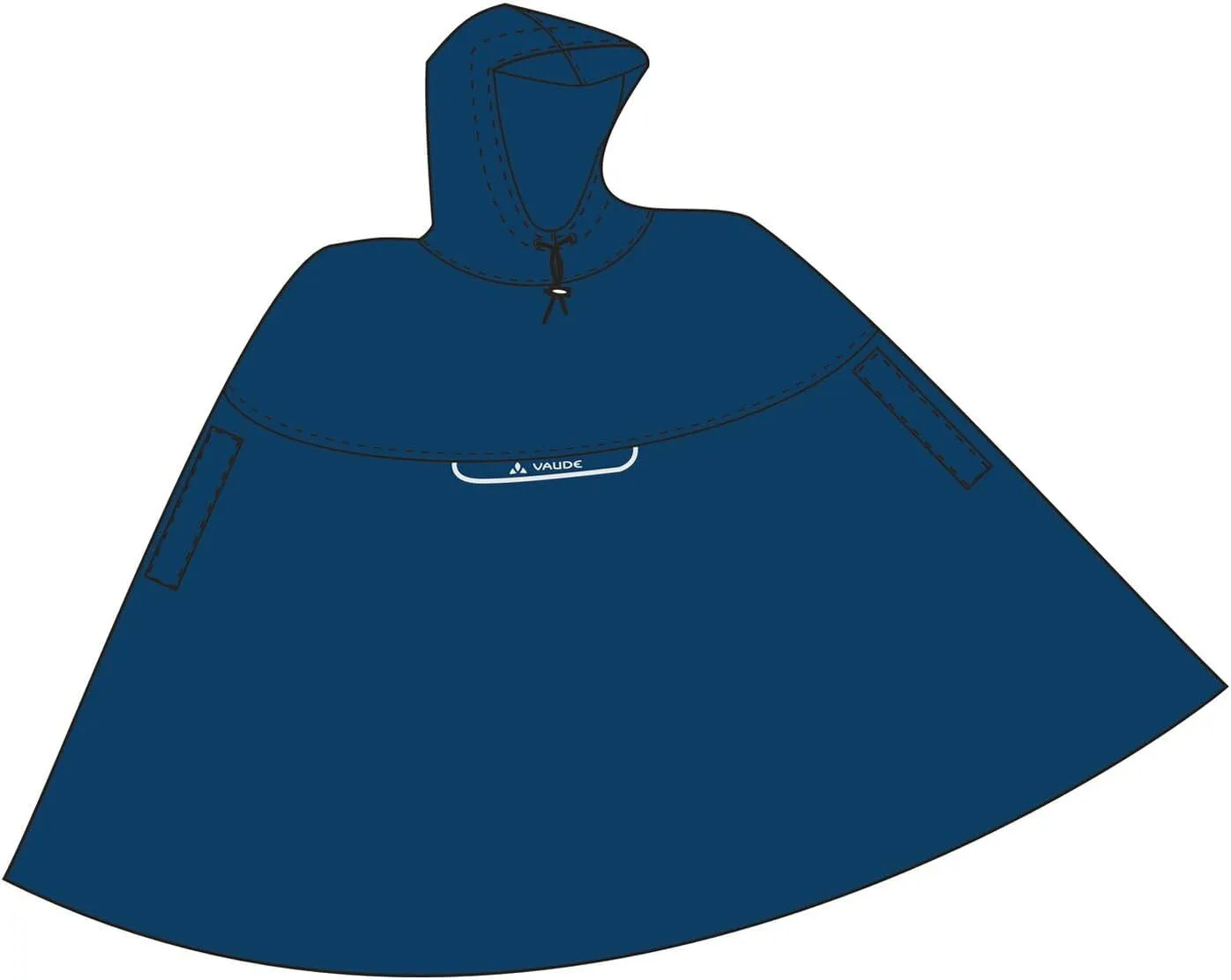 VAUDE Valdipino Poncho Raincoat