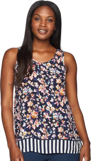 Vera Bradley Pajama Tank Top Cut Vines SM