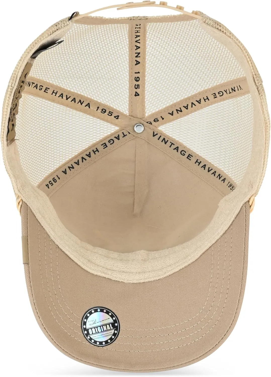 Vintage Havana Black Trucker Hats Women | Mesh Adjustable Snapback Hat | Men & Women Trendy Fashion Baseball Cap