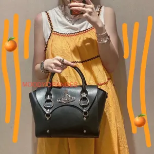 Vivienne Westwood Matte Medium Betty Leather Bag