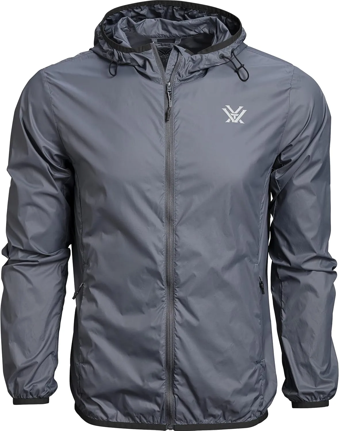 Vortex Men's Storm Silencer Pro Rain Breaker Jackets - DWR Treated, Packs Into Own Pocket
