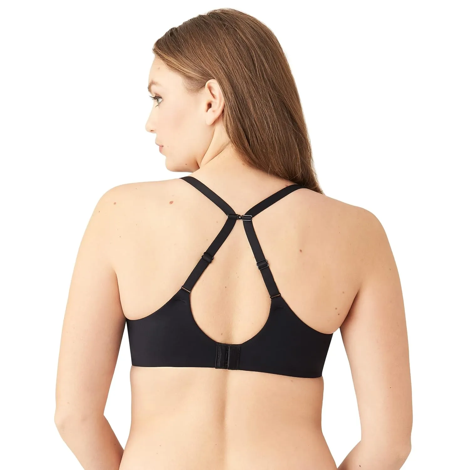 Wacoal Women's Perfect Primer Convertible Underwire T Shirt Bra, Black, 36B