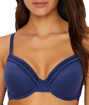 Wacoal Women's Perfect Primer Convertible Underwire T Shirt Bra, Blueprint, 40DDD