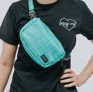 Wag Your Teal Woof Pack (Strap Included)