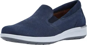 Walking Cradles Orleans Navy Matte Snake Print/Nubuck 6.5 W (D)