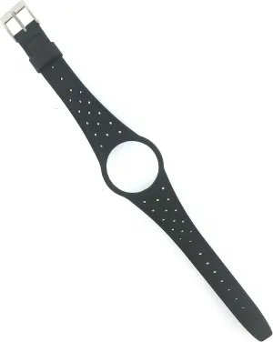 Watch Band Fits Omega Dynamic Men's Leather Blue Strap