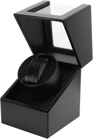 Watch Winder Box 1 0 Black Automatic Watch Winder Box for Wristwatch Mechanical Watch