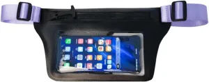 Waterproof Case Cell Phone Pouch Underwater IPX8 Universal for iPhone 13/14 Pro Max/11/12 Pro/SE/Xs Max/XR/8P/7,Galaxy S23 Ultra/S22/S21 for Swimming Beach Kayaking Snorkeling Black/Purple