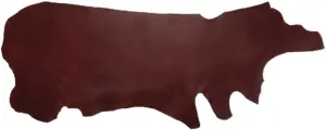 Wickett & Craig English Bridle Leather, Side, Burgundy