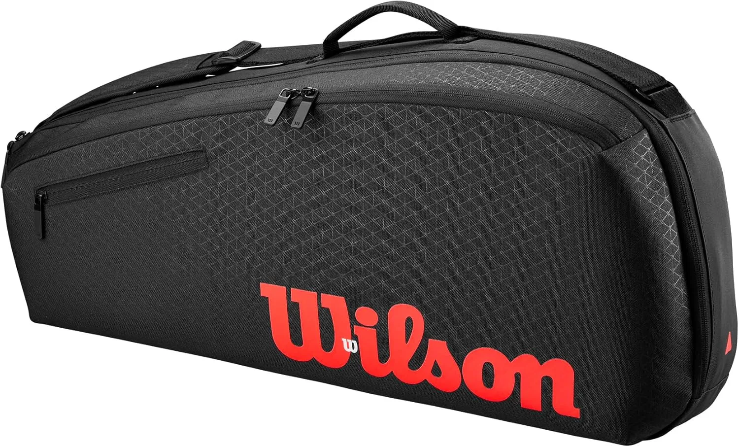 WILSON Clash V3 Super Tour Tennis Racket Bags - Black/Infrared