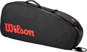 WILSON Clash V3 Super Tour Tennis Racket Bags - Black/Infrared
