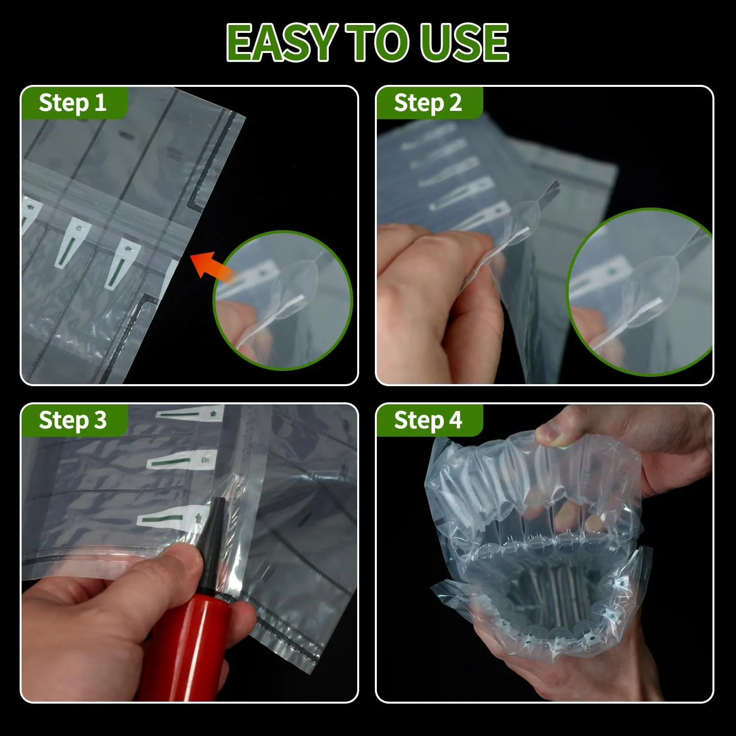 Wine Bottle Travel Protector Bags, Monkkino 16 Packs Inflatable Bubble Cushion Wrap, Safety Choice for Glass Bottles in Transport with Luggage, Air Filled Packaging Sleeves with Reusable Pump