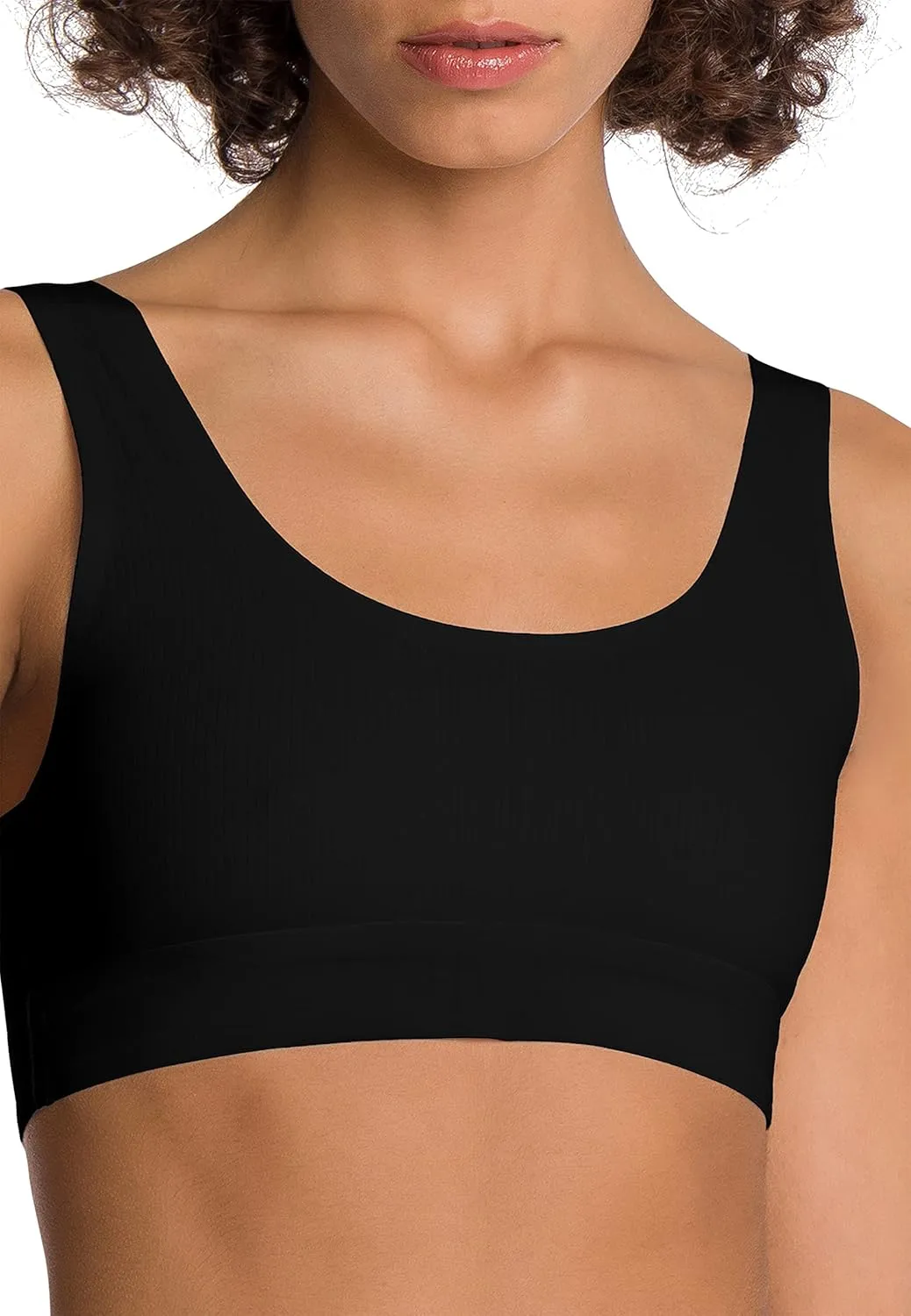 Wolford Beauty Cotton Crop Top Bra for Women
