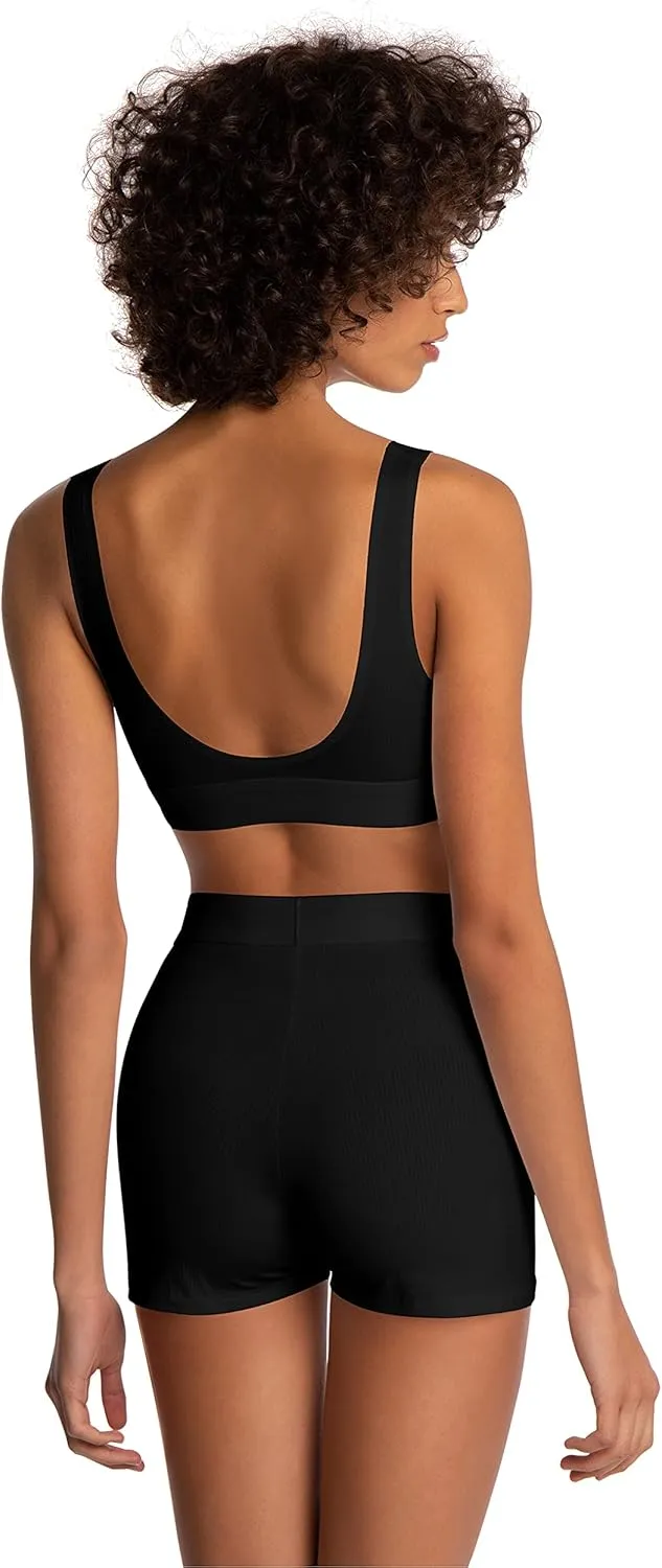 Wolford Beauty Cotton Crop Top Bra for Women