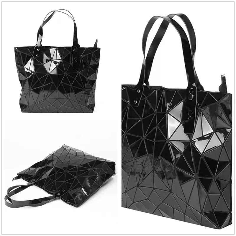 Women Irregular Geometric Lattice Envelope Clutch Shoulder Bag