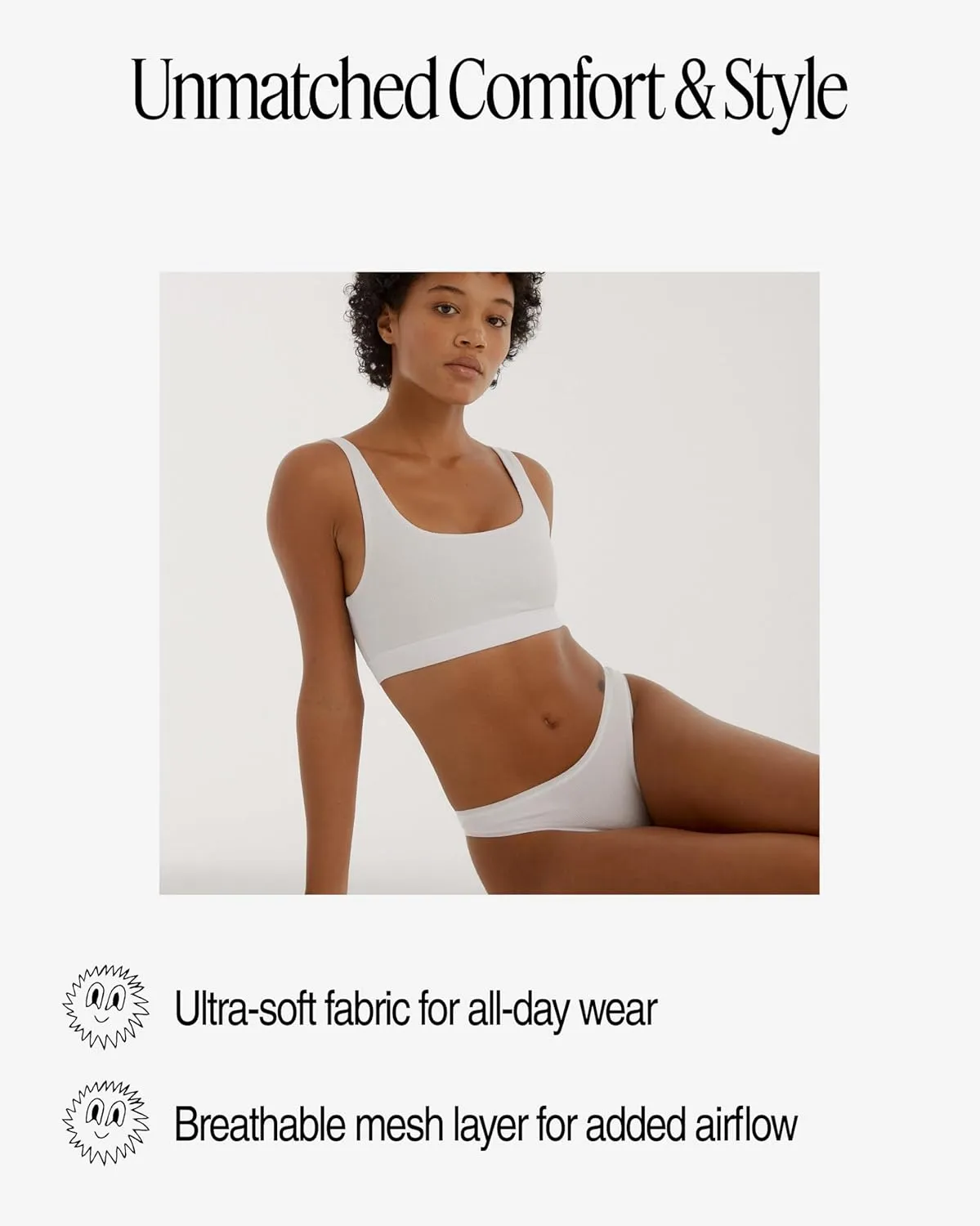 Women's Core Ribbed Cotton Tank Top Bralette