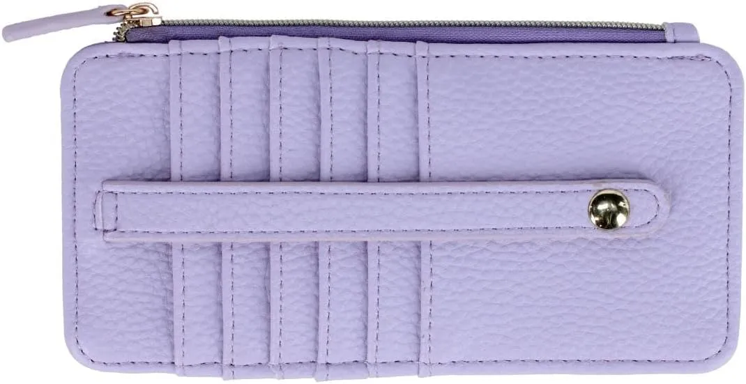 Women's Vegan Leather Thin Card RFID Organizer Case