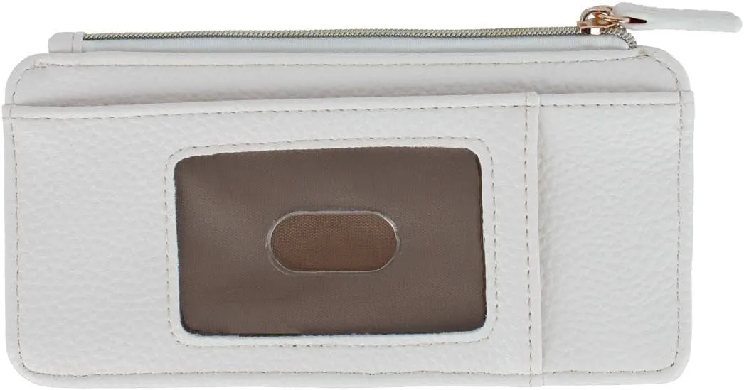 Women's Vegan Leather Thin Card RFID Organizer Case