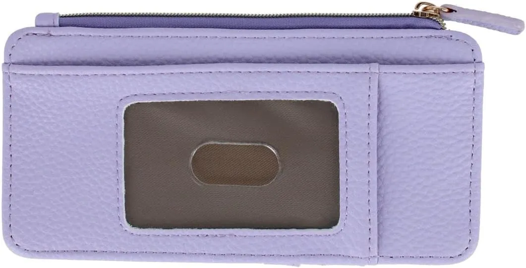 Women's Vegan Leather Thin Card RFID Organizer Case