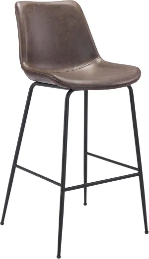 Zuo Byron Barstool Brown